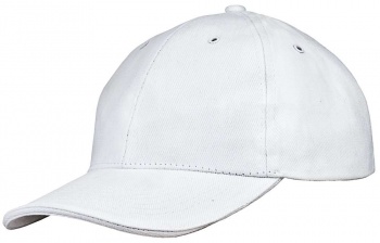 Бейсболка Unit Generic, белая Бейсболка Unit Generic, белая