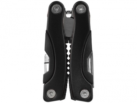 Мультитул Casper «8 в 1» со светодиодным фонариком - Черный