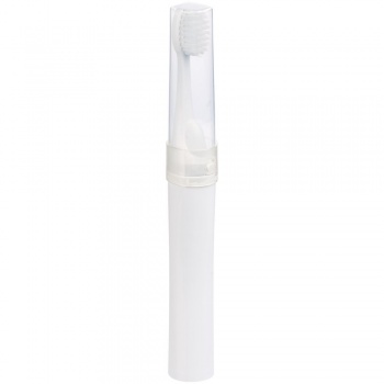 Зубная щетка с пастой Push & Brush, белая