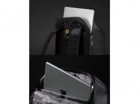 Атикражный рюкзак FlipPack для ноутбука 15.6", черный