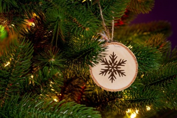 Подвеска Logger, со снежинкой