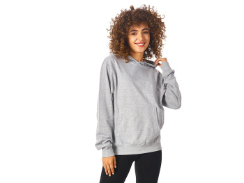 Худи «Warsaw», футер 220гр, серый меланж