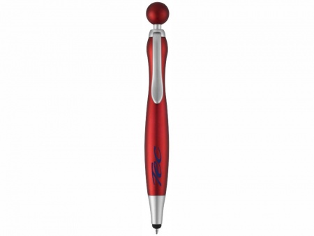 Ручка-стилус шариковая "Naples", красный