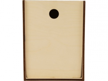 Деревянная подарочная коробка-пенал, размер М