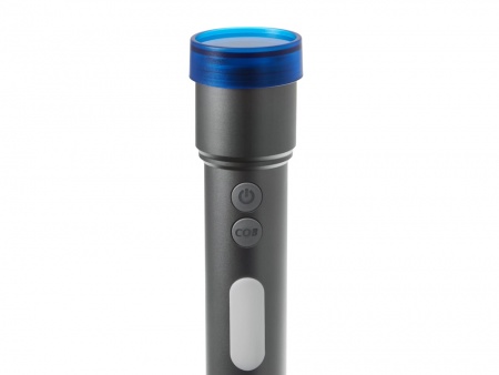 Фонарь аккумуляторный с регулируемым фокусом "Vortez", 9 режимов, 650 Лм