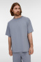 Футболка унисекс оверсайз T2, серая