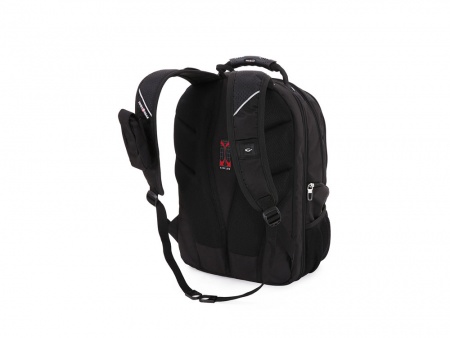 Рюкзак SWISSGEAR «SCANSMART», 17", полиэстер, 36х23х48 см, 40 л, черный