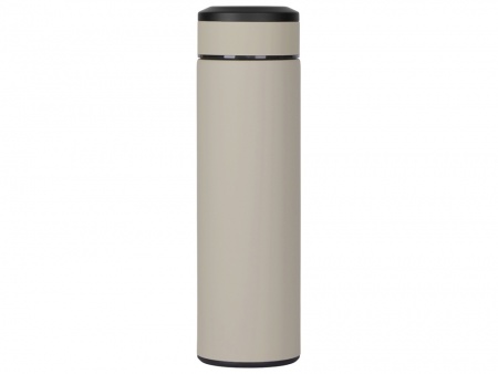 Термос «Confident» с покрытием soft-touch 420мл, бежевый