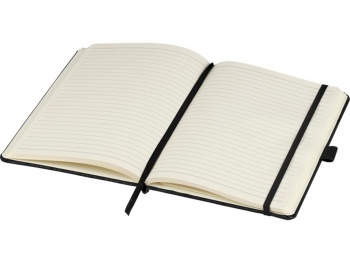 Подарочный набор Lace из блокнота формата A5 и ручки, черный