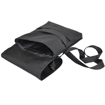 Cумка "CASUAL" ,  черный , 21х27 см, полиэстер , шелкография