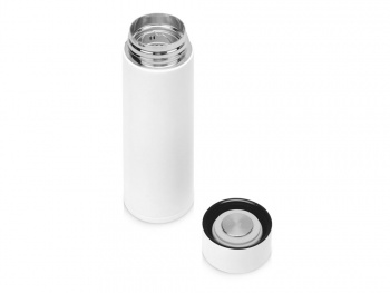 Термос с индикатором температуры "Module", тубус, 360 мл, белый