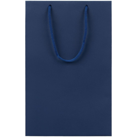 Пакет бумажный Porta S, вертикальный, темно-синий