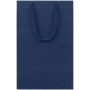 Пакет бумажный Porta S, вертикальный, темно-синий