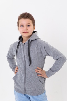 Толстовка детская 17J, Белый,  (10/1)  (6 лет)