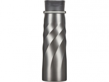 Бутылка для воды «Athletica», 1000 мл, нержавеющая сталь, серый