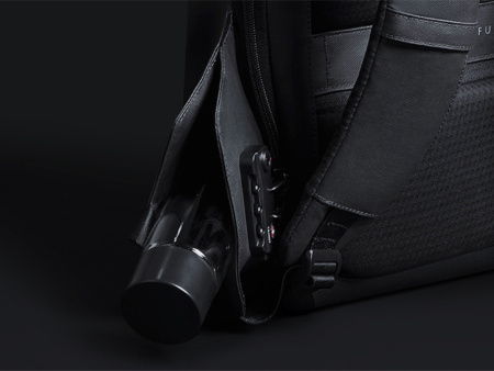 Водостойкий антикражный рюкзак Hipack для ноутбука 15.6", черный