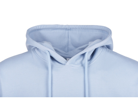 Худи оверсайз с коротким рукавом «Warsaw» унисекс, небесно-голубой