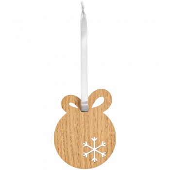 Деревянная подвеска Christmate, шар