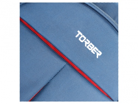 Рюкзак TORBER FORGRAD с отделением для ноутбука 15", синий, полиэстер, 46 х 32 x 13 см