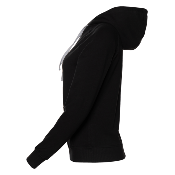 Толстовка женская STAN с капюшоном на молнии футер без начёса, 260, 61W, Черный,  (173)  (46/M)