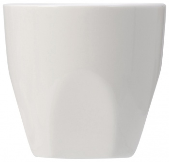 Кофейная пара с бамбуковым блюдцем "Mandy", белый