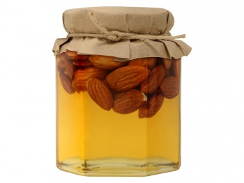 Сувенирный набор "Мед с миндалем" 250 гр (Р)