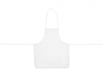 Фартук, белый, плотность 80г/м2