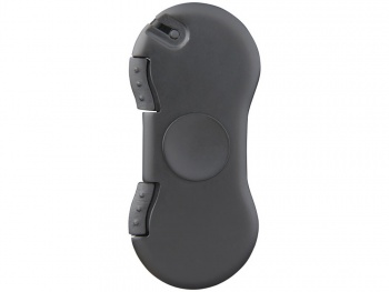 Спиннер с зарядными кабелями, черный