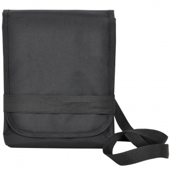 Cумка "CASUAL" ,  черный , 21х27 см, полиэстер , шелкография