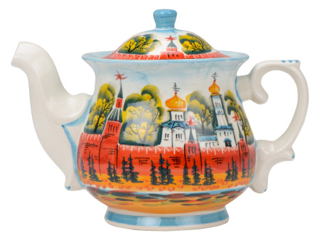 Набор "Кремлевский": кукла на чайник, чай фруктовый