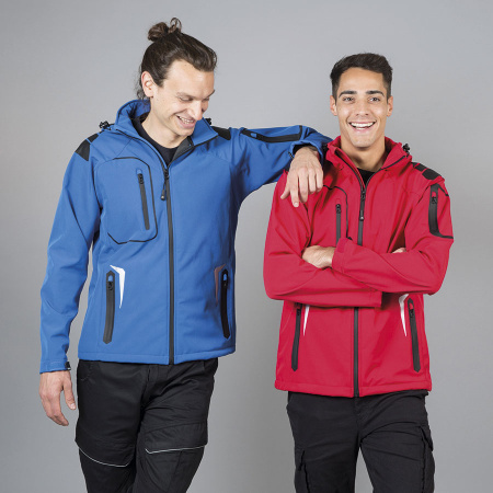 Куртка мужская "ARTIC", ярко-синий, XL, 97% полиэстер, 3% эластан,  320 г/м2