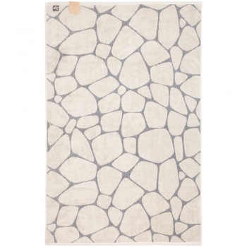 Полотенце Giraffe, большое, бежевое с синим