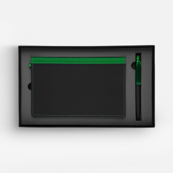 Набор Nice Twice, черный с зеленым