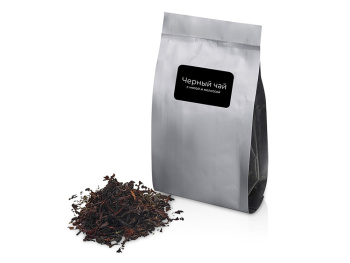 подарочный набор с пледом, кружкой и чаем