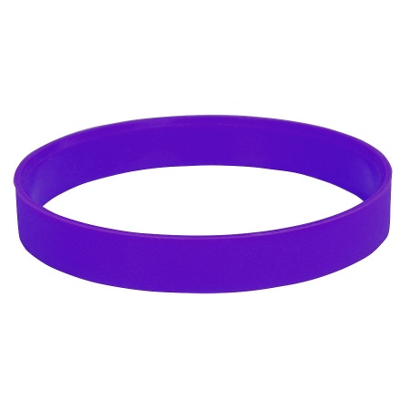 Браслет силиконовый "Фантазия-2",  D6,5см,  фиолетовый